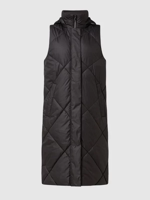 Esprit Collection Steppweste Mit Kapuze – Schwarz 3