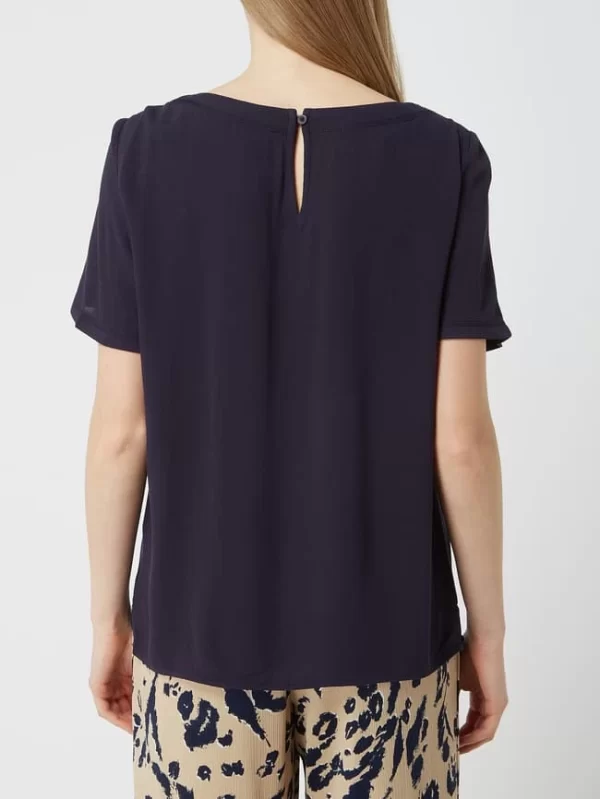 Edc By Esprit Blusenshirt Aus Viskose – Marineblau 6