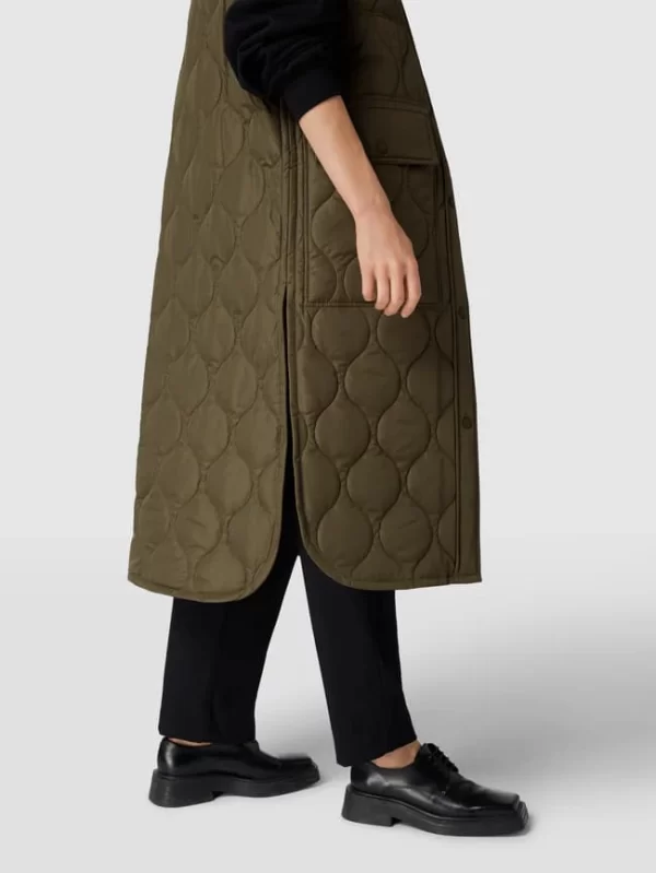 Marc O’Polo Steppweste Mit Stehkragen – Khaki 4