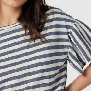 Weekend Max Mara Bluse Mit Streifenmuster Modell ‘Alben’ – Blau 11