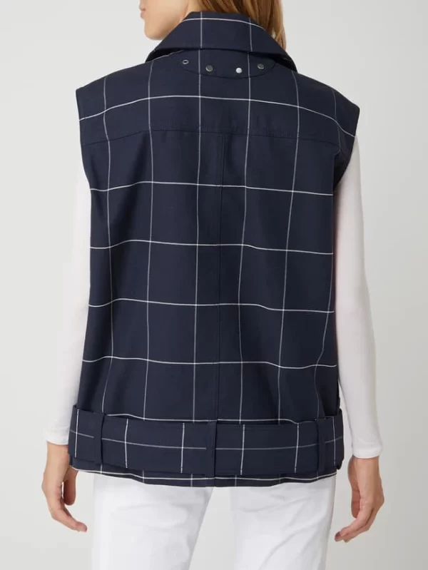 Phillip Lim Weste Mit Taillengürtel – Marineblau 6