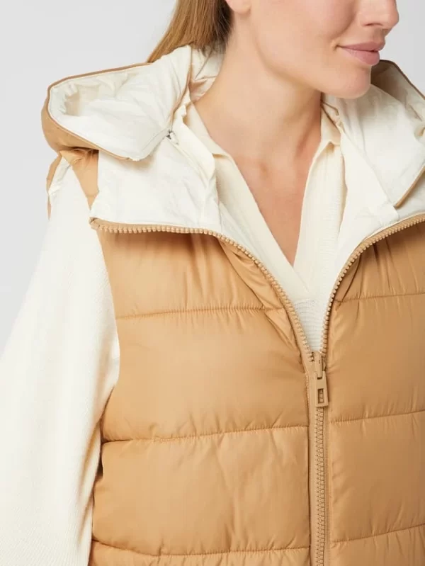 Tom Tailor Steppweste Mit Wendefunktion – Camel 4