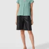 Jake*s Collection Blusenshirt Mit V-Ausschnitt – Hellgrün 17