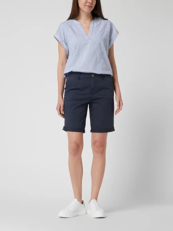 Esprit Blusenshirt Mit Streifenmuster – Bleu 1