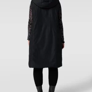 Marina Rinaldi PLUS SIZE Weste Mit Seitlichen Eingrifftaschen Modell ‘Paolo’ – Dunkelblau 15