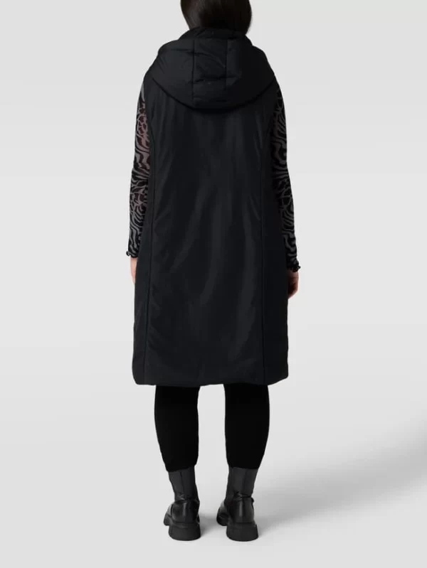 Marina Rinaldi PLUS SIZE Weste Mit Seitlichen Eingrifftaschen Modell ‘Paolo’ – Dunkelblau 6