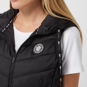 DKNY PERFORMANCE Steppweste Mit Kapuze – Schwarz 11