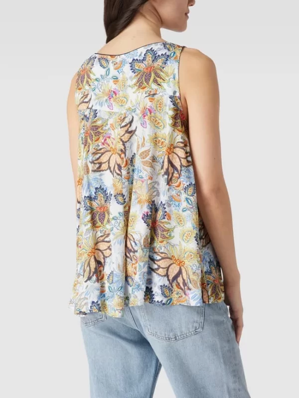 Cinque Bluse Mit Floralem Muster Modell ‘Cituffy’ – Ecru 6
