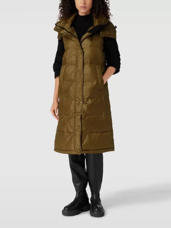 Blauer Usa Weste Mit Label-Details – Khaki 5
