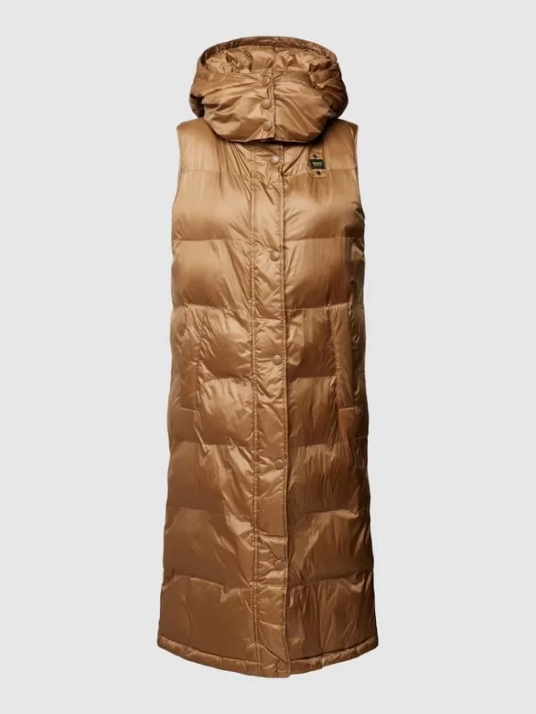 Blauer Usa Weste Mit Label-Details – Camel 3