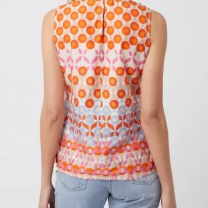 Tonno & Panna Blusentop Aus Baumwolle Modell ‘Mulan’ – Orange 15