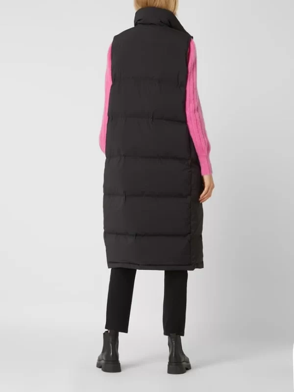 Calvin Klein Womenswear Daunenweste Mit Reißverschlusstaschen – Schwarz 5