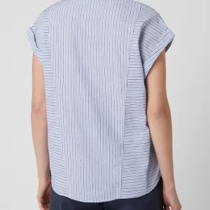 Esprit Blusenshirt Mit Streifenmuster – Bleu 15