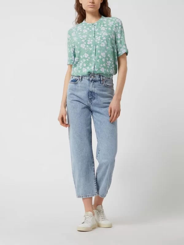 Jake*s Casual Bluse Aus Viskose – Grün 1