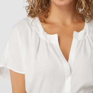 Gerry Weber Blusenshirt Aus Lyocell – Offwhite 11