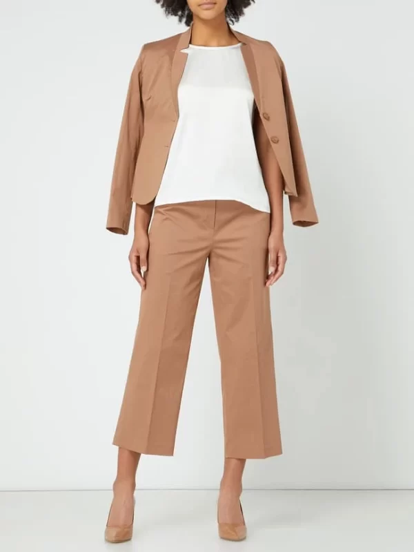 More & More Blusenshirt Mit Angeschnittenen Ärmeln – Offwhite 1