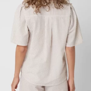 Moves Bluse Aus Seersucker Modell ‘Lollie’ – Camel 15