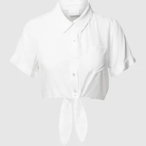 Mamalicious Umstands-Bluse Mit Brusttasche – Offwhite 9