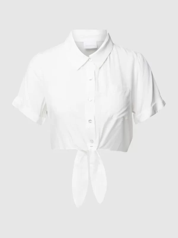 Mamalicious Umstands-Bluse Mit Brusttasche – Offwhite 3