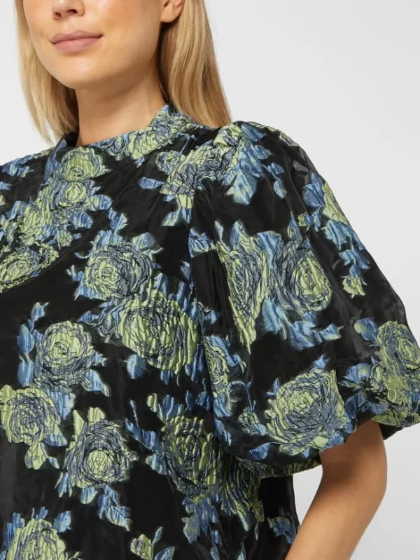 Minus Blusenshirt Aus Organza Modell ‘Mistia’ – Schwarz 4