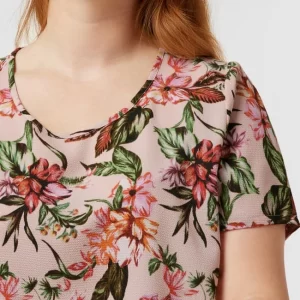 ONLY CARMAKOMA PLUS SIZE Blusenshirt Mit Floralem Allover-Strukturmuster – Rosa 11