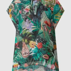 Frogbox Blusenshirt Aus Viskose – Dunkelgrün 9