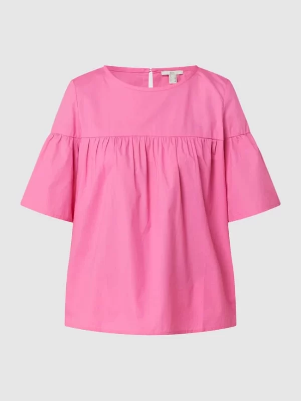 Edc By Esprit Blusenshirt Aus Bio-Baumwolle – Pink 3