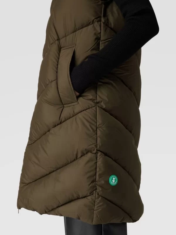 SAVE THE DUCK Steppweste Mit Kapuze Modell ‘JULIET’ – Khaki 4