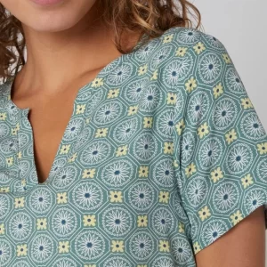 Montego Blusenshirt Aus Viskose – Dunkelgrün 11