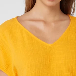 American Vintage Blusenshirt Aus Musselin Modell ‘Oyobay’ – Orange 11