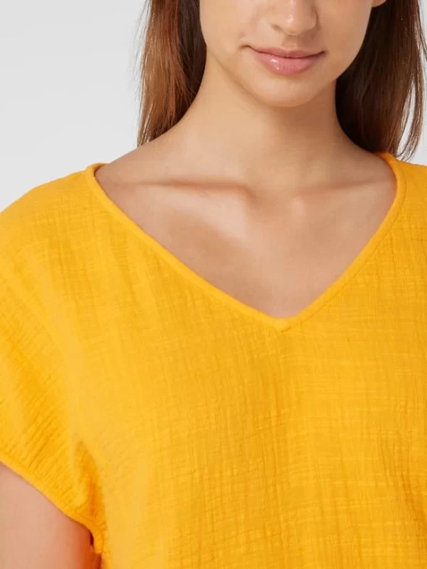 American Vintage Blusenshirt Aus Musselin Modell ‘Oyobay’ – Orange 4