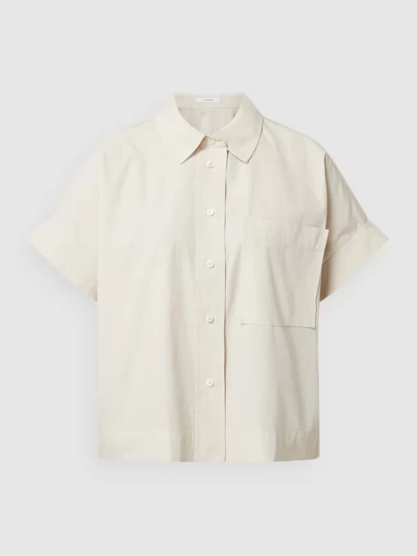 Opus Boxy Fit Bluse Aus Baumwolle Modell ‘Fajuna’ – Offwhite 3