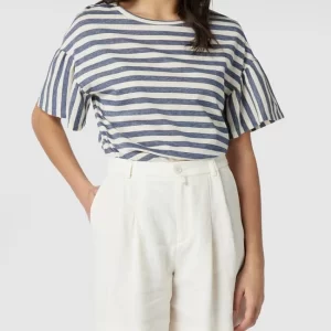 Weekend Max Mara Bluse Mit Streifenmuster Modell ‘Alben’ – Blau 13