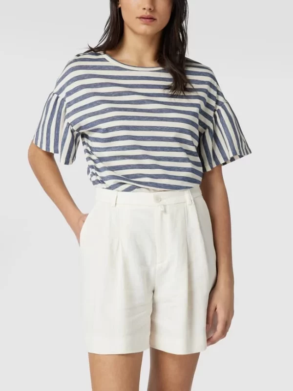 Weekend Max Mara Bluse Mit Streifenmuster Modell ‘Alben’ – Blau 5