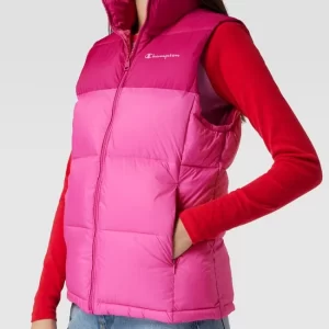CHAMPION Steppweste Mit Label-Print Modell ‘POLYFILL VEST’ – Pink 11
