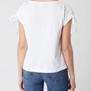 Montego Shirt Mit Floralen Stickereien – Weiß 15