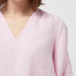 Seidensticker Blusenshirt Aus Leinen – Rosé 11