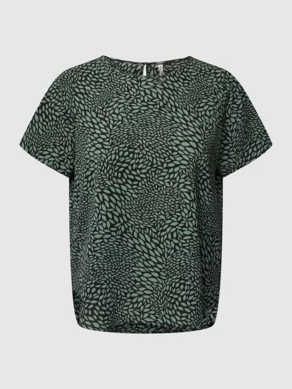 ONLY CARMAKOMA PLUS SIZE Blusenshirt Mit Floralem Muster Modell ‘CARVICA TOP’ – Schilf 3