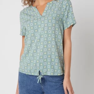Montego Blusenshirt Aus Viskose – Dunkelgrün 13