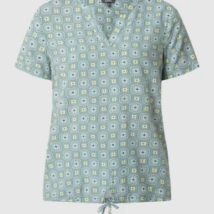Montego Blusenshirt Aus Viskose – Dunkelgrün 9
