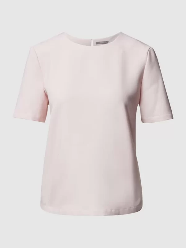Jake*s Collection Blusenshirt Mit Rundhalsausschnitt – Hellrosa 3