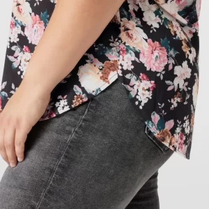 ONLY CARMAKOMA PLUS SIZE Blusenshirt Mit Floralem Muster Modell ‘Carvica’ – Schwarz 11