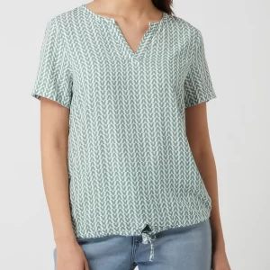 Montego Blusenshirt Aus Viskose – Dunkelgrün 13
