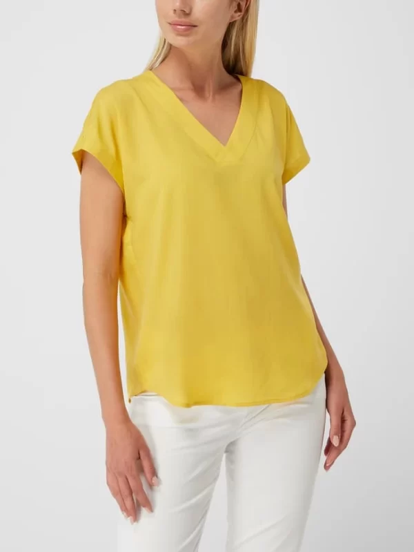Gerry Weber Blusenshirt Aus Lyocell – Dunkelgelb 5