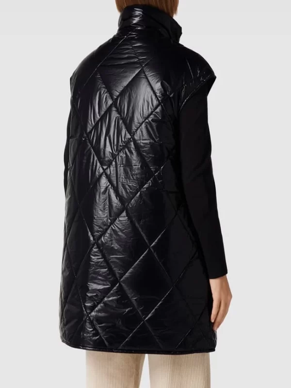 ARMANI EXCHANGE Steppweste In Überlänge – Schwarz 6