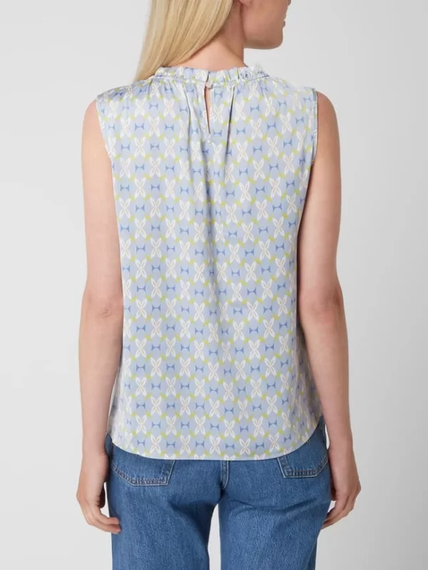 Betty Barclay Blusentop Mit Allover-Muster – Hellblau 6