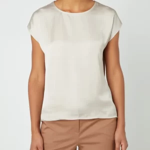 More & More Blusenshirt Mit Angeschnittenen Ärmeln – Sand 13