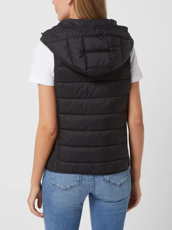 DKNY PERFORMANCE Steppweste Mit Kapuze – Schwarz 6