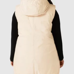 Samoon PLUS SIZE Weste Mit Seitlichen Eingrifftaschen – Sand 15
