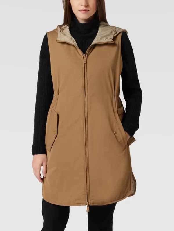 Weekend Max Mara Steppweste Mit Wendefunktion Modell ‘VINO’ – Camel 5